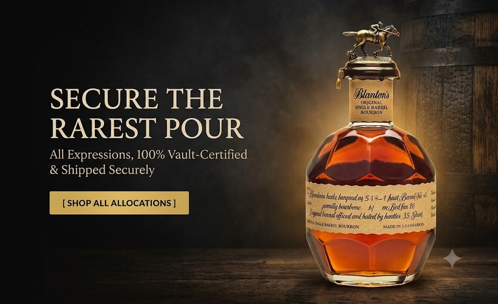 Buy Blanton's Online — #1 Vault-Secure Best Single Barrel
