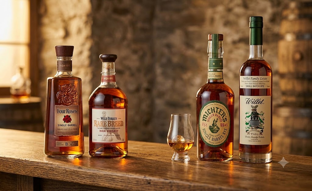 Buy High-Rye Whiskey Online — #1 Premium Best Spicy Barrel