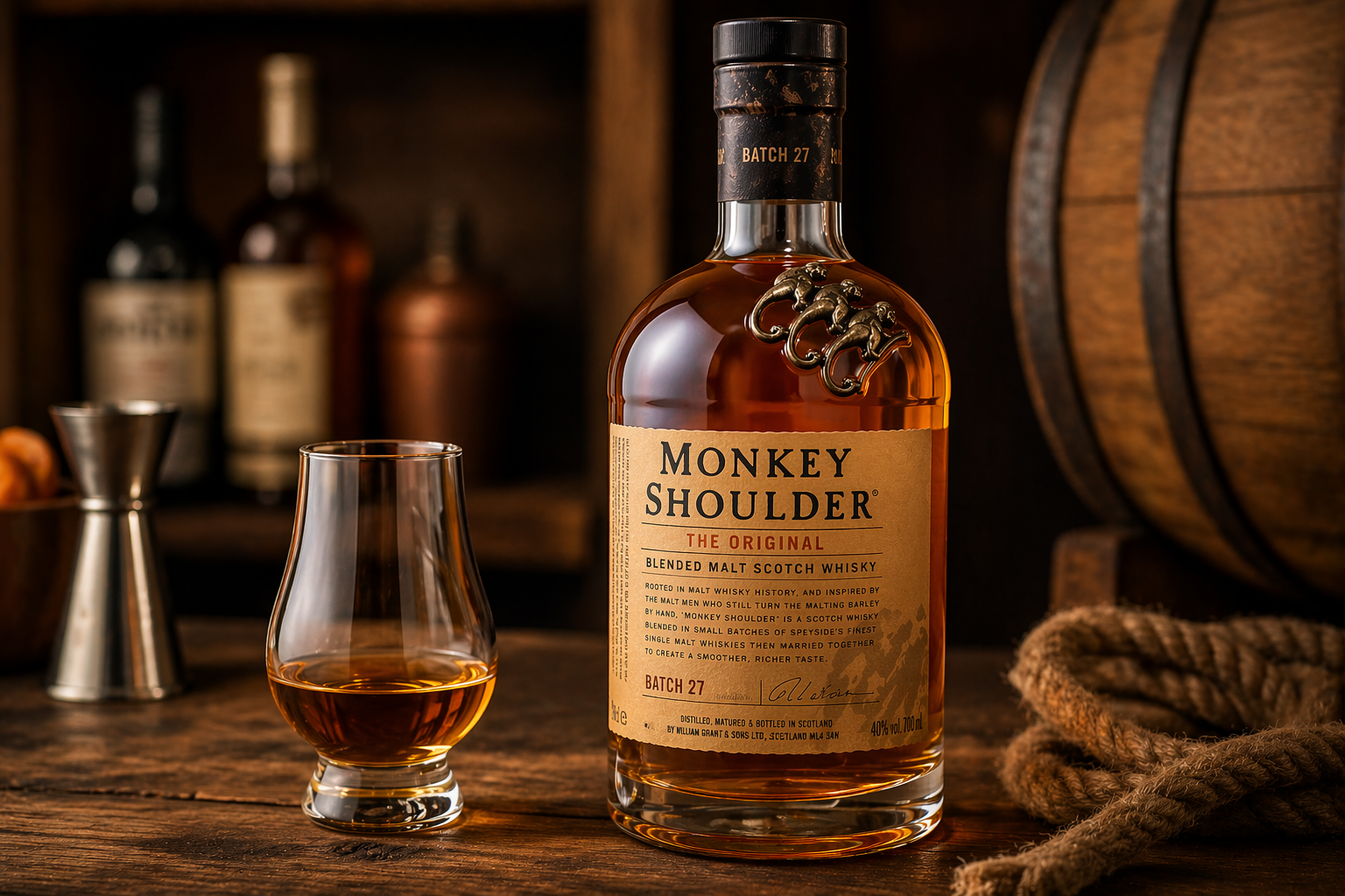 Monkey Shoulder Scotch Review