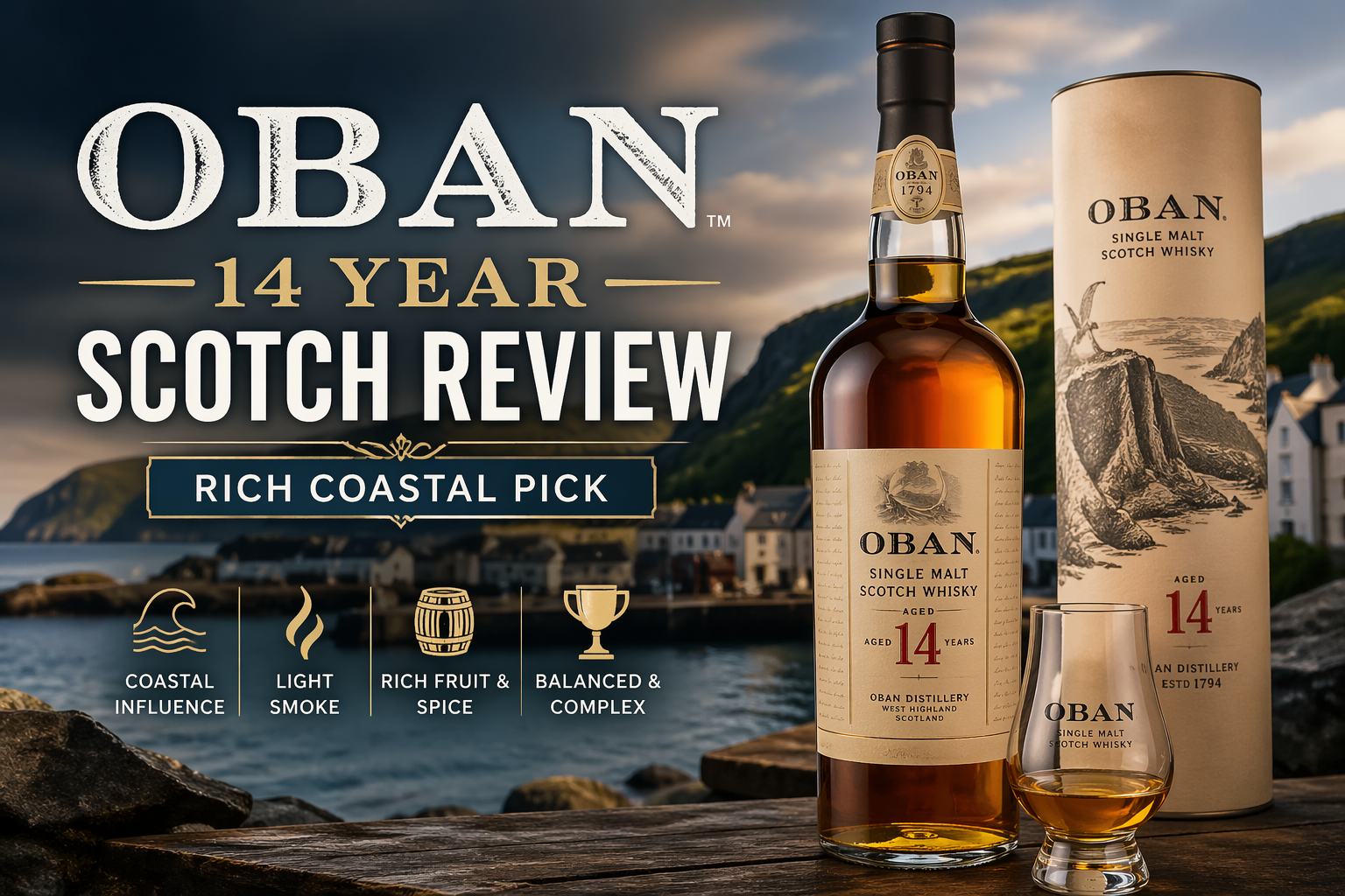 Oban 14 Year Scotch Review