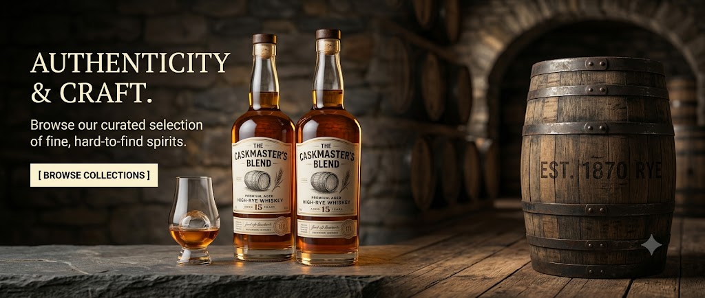 Shop Bourbon Online - Online Liquor Store Buying Guide Banner